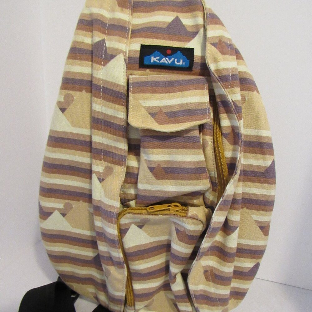 Kavu Desert Southwest AOP Adjustable Rope Strap Crossbody Bag